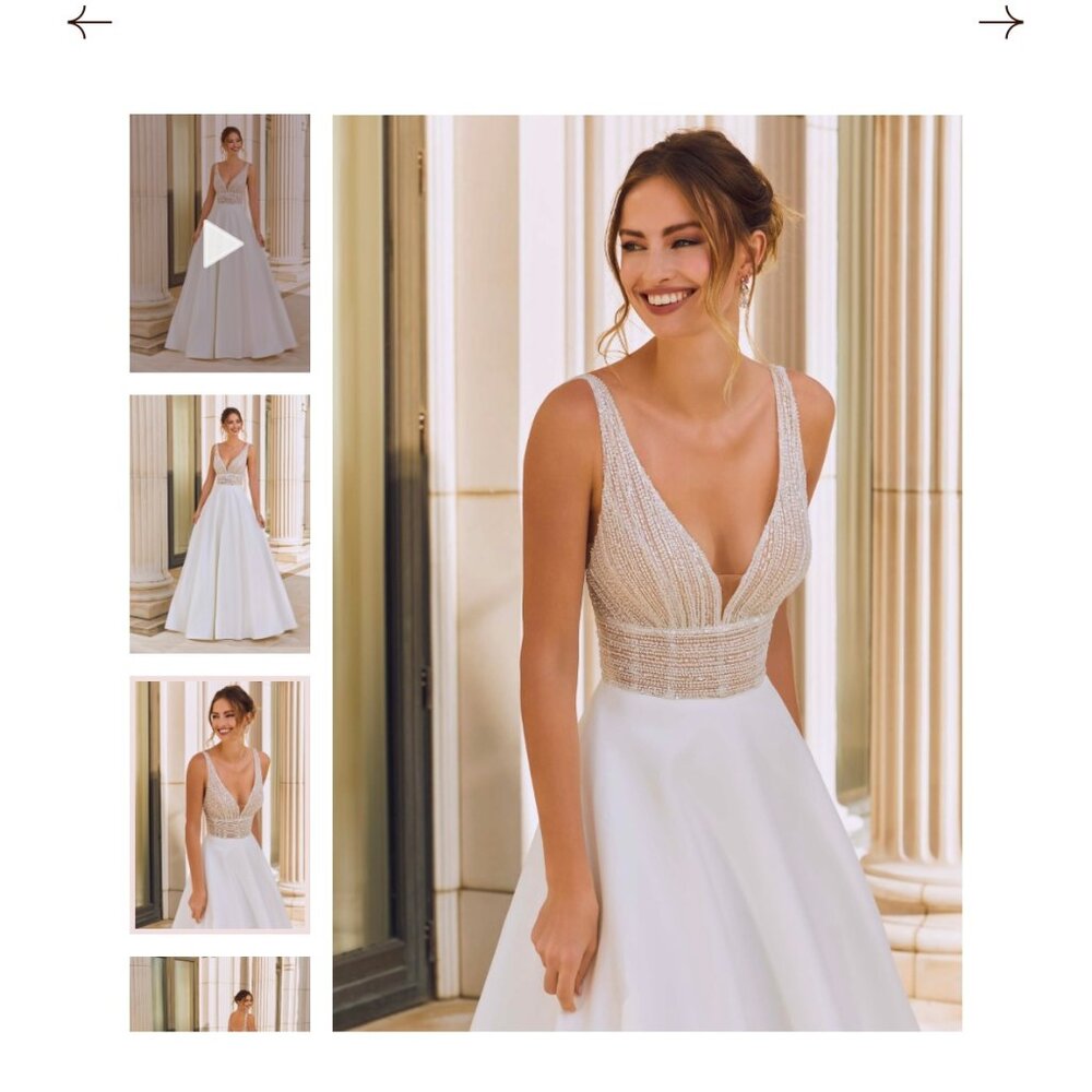 Morilee Ivory Wedding Dress